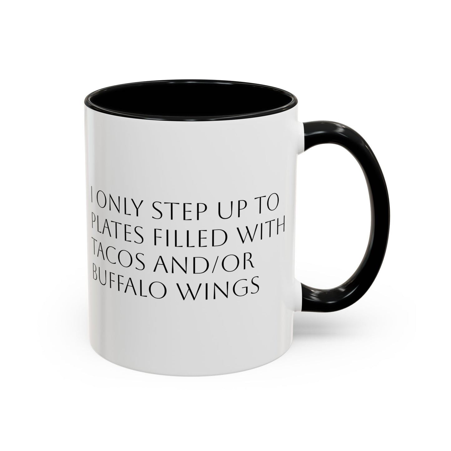 Step Up to the Plate Accent Coffee Mug (11, 15oz)