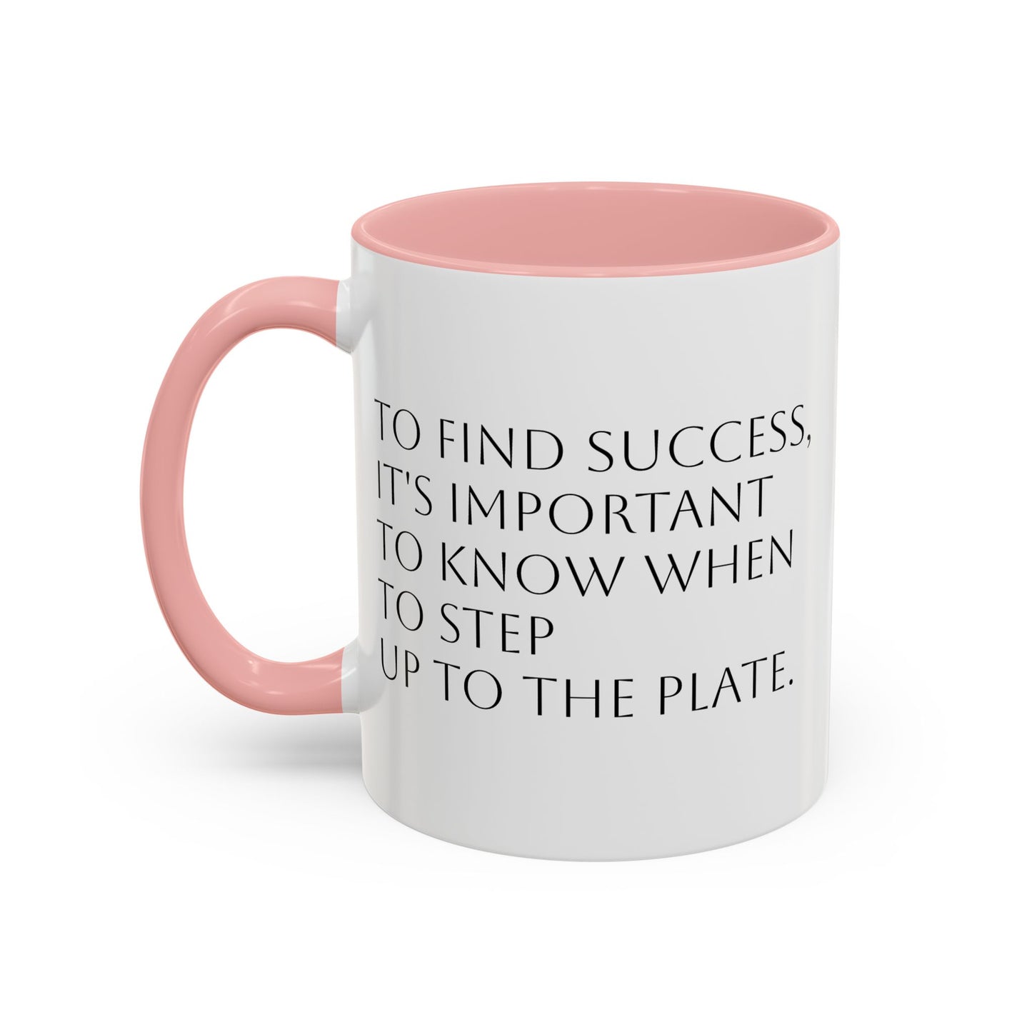 Step Up to the Plate Accent Coffee Mug (11, 15oz)