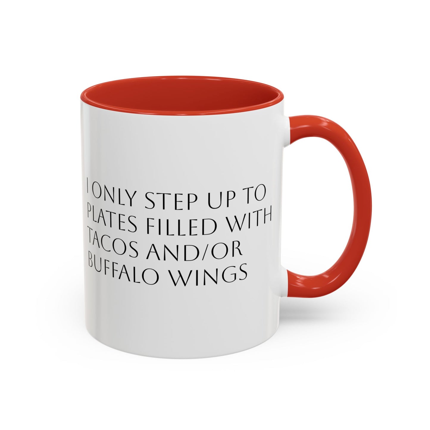 Step Up to the Plate Accent Coffee Mug (11, 15oz)