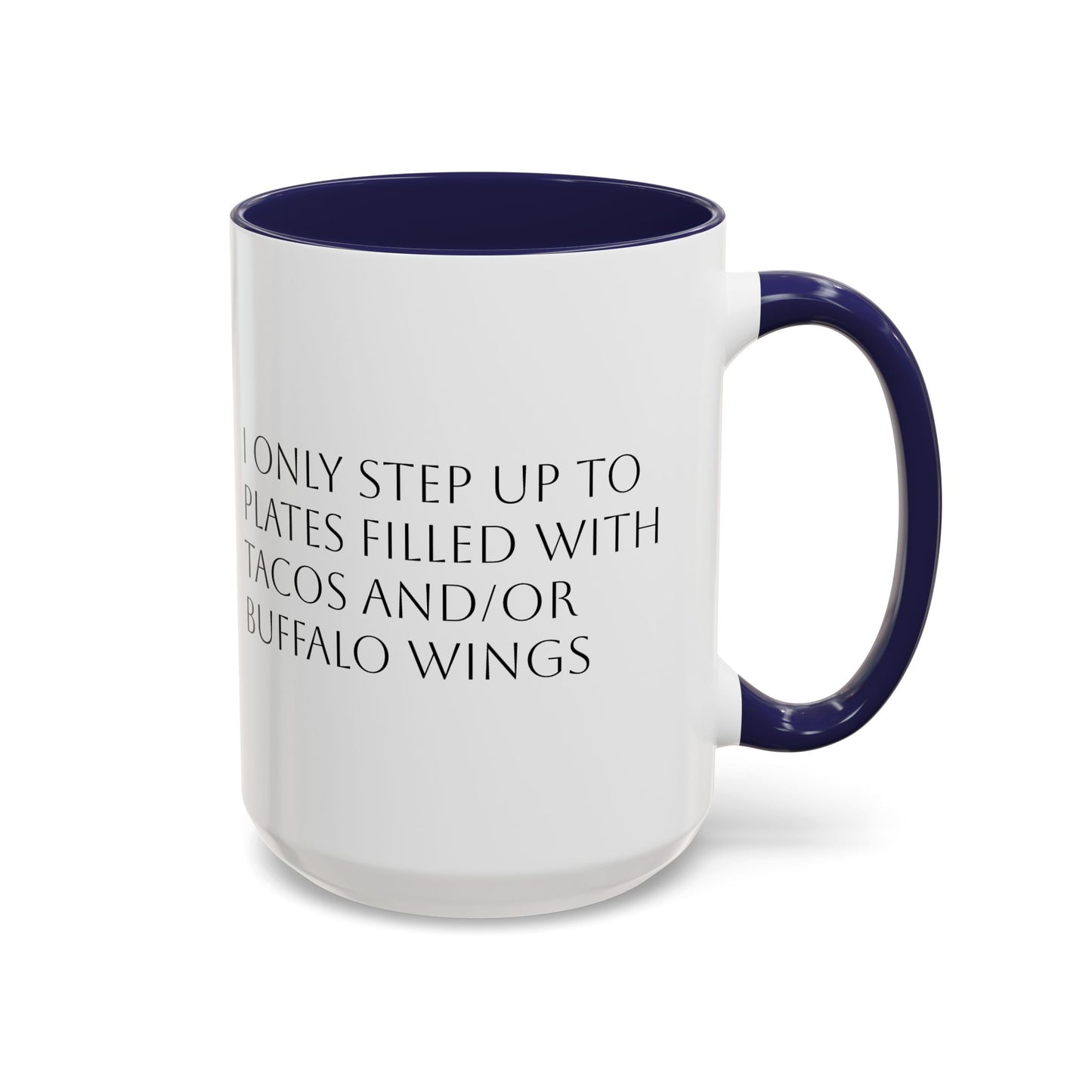 Step Up to the Plate Accent Coffee Mug (11, 15oz)