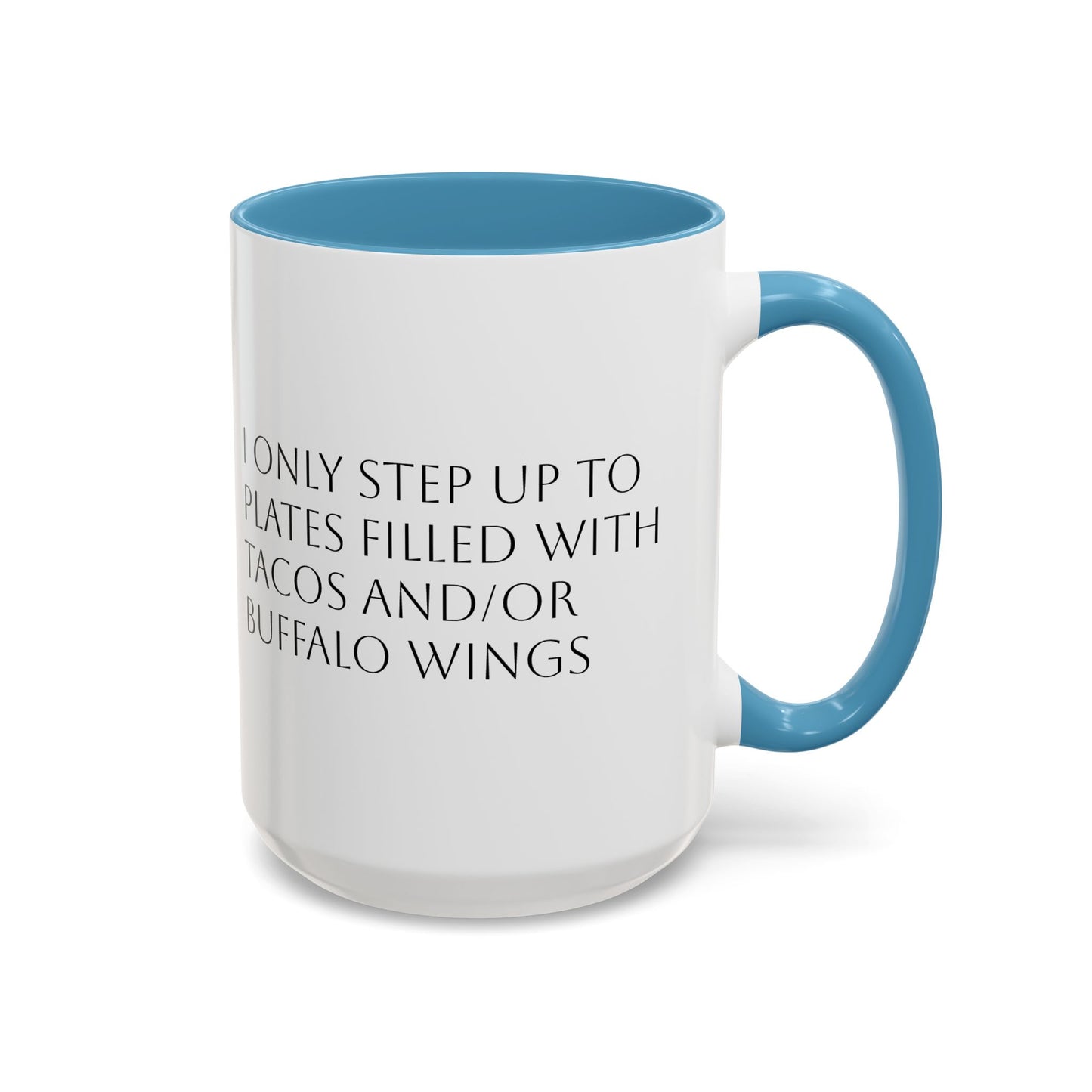 Step Up to the Plate Accent Coffee Mug (11, 15oz)