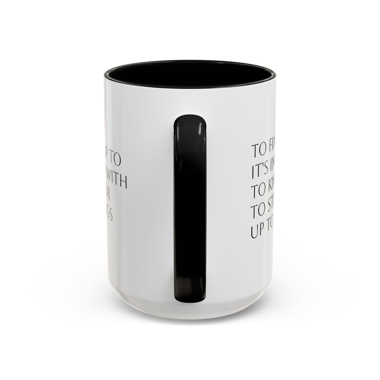 Step Up to the Plate Accent Coffee Mug (11, 15oz)