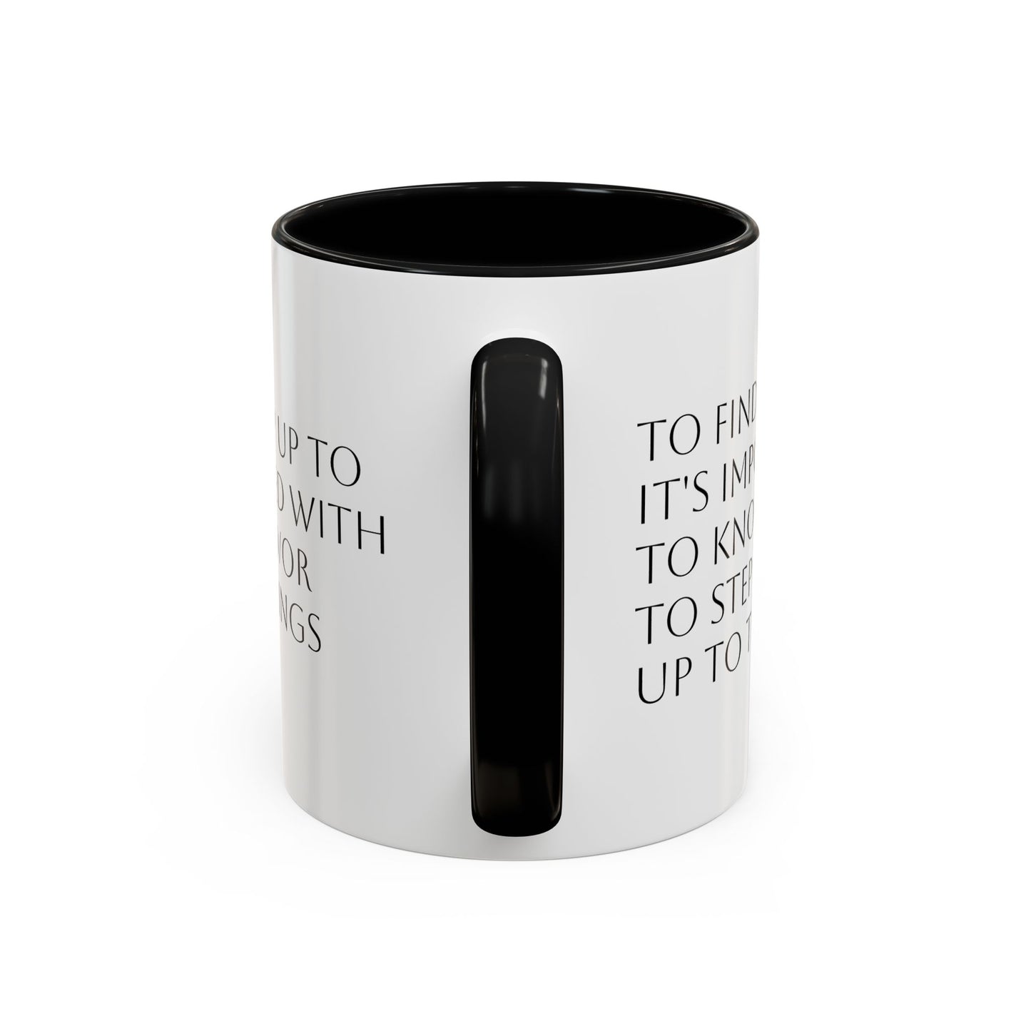 Step Up to the Plate Accent Coffee Mug (11, 15oz)