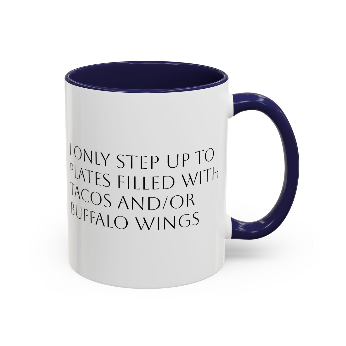 Step Up to the Plate Accent Coffee Mug (11, 15oz)